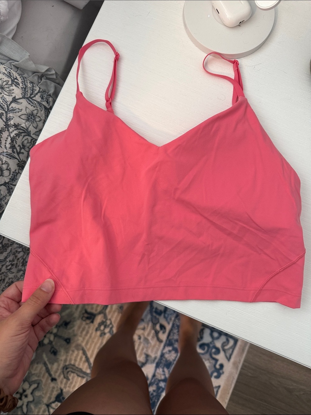 lululemon athletica Coral colored Align Strappy Tank
